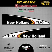 New Holland adesivo trattore