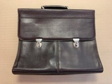 Cartella borsa samsonite vera pelle nera