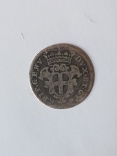 Moneta Argento Genova 1675