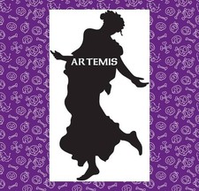 ARTEMIDE DEA GRECA, SILHOUETTE