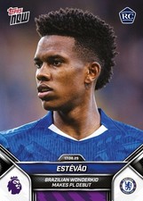 Estêvão - 2025/26  PL Topps NOW - Rookie - Chelsea - Brazilian Makes Debut