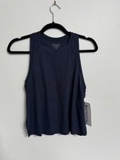 Maglia Atleta Maglia Singlet Atletica Tabk Top Blu Nuova XS