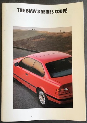 Bmw serie coupé - serie, depliant