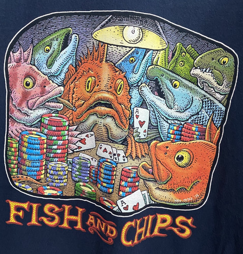 Maglietta fish and chips - fish,