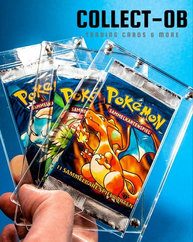 Pokemon booster acrilico - 3x,