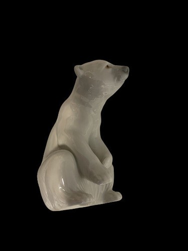 Statuetta porcellana orso - porcellana,