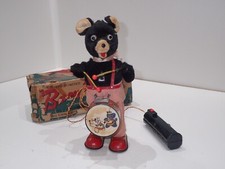 BARNEY BEAR DRUMMER BOY CRAGSTAN CORPORATION GIOCATTOLO D'EPOCA MADE JAPAN (S)