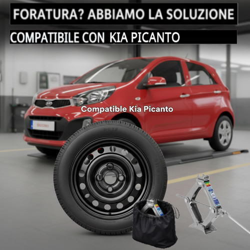 Ruotino scorta kia picanto - scorta,