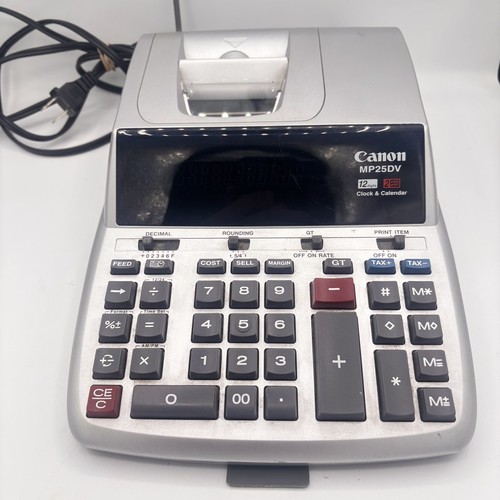 Canon mp25dv calcolatrice - canon,