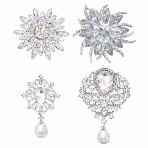 Per broche fiori con - broche, di