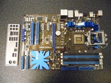 ASUS P7P55D-E LX REV: socket