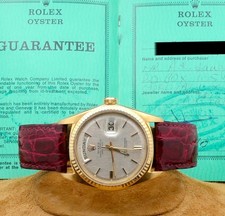 Rolex Day Date ref. 1803 Oro Silver Dial Full Set Certificato Cronometro