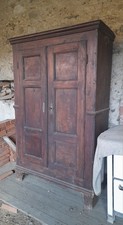 ARMADIO STIPO PORTE IN BATTUTA TRE PANNELLI PIOPPO  META DELL 800 PIEMONTE VALLI