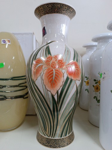 Vaso fiorito ceramiche - vaso,