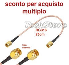 Cavo RF coassiale RG316 50ohm
