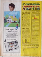 Colori a Tempera GIOTTO - pubblicità-advertising cm 12x30- N3