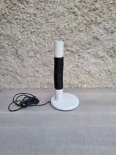 Lampada vintage da tavolo Targetti Sankey anni '70 bianco space age