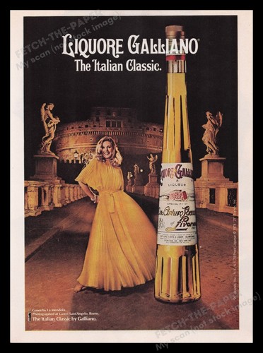Liquore galliano liqueur 1970s - liquore,