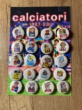 SPILLETTE 32mm MASCOTTE SERIE B 1987-88 20 pz RetroGadget 80'