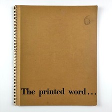 The Printed Word typography by