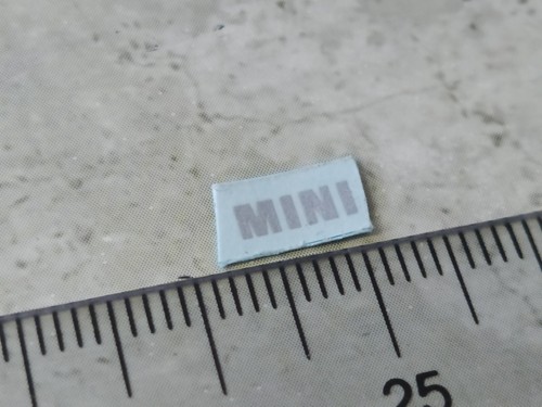 Décalcomanie mini - 1/18,