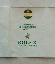 ROLEX Guarantee Warranty