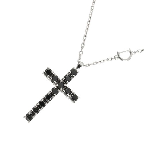 Collana damiani croce - damiani,