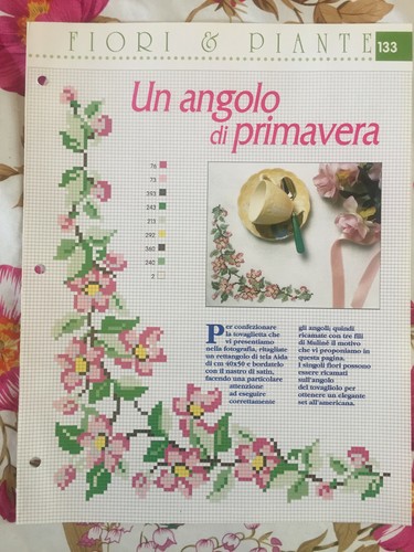 Schema punto croce ricamo - schema,