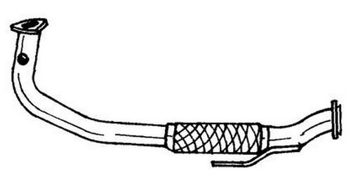 Tubo gas scarico per - 86,