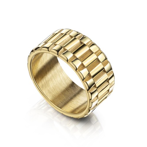 Anello uomo placcato - da,