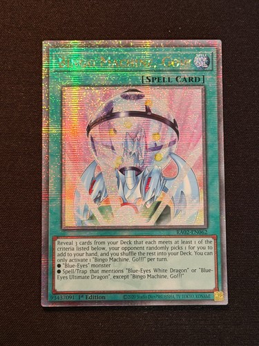 Tcg bingo machine - yu-gi-oh!,