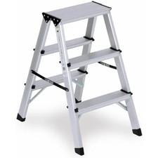 Sgabello Scaletta Alluminio 3