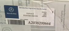 A2038200664 fanale posteriore - fanale,