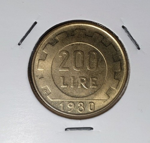 Italia moneta 200 lire - italia,