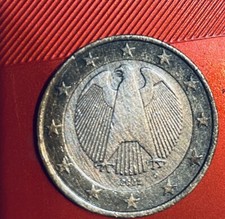 1 EURO 2002 GERMANIA. MONETA RARA DA COLLEZIONISMO CON ERRORE DI STAMPO