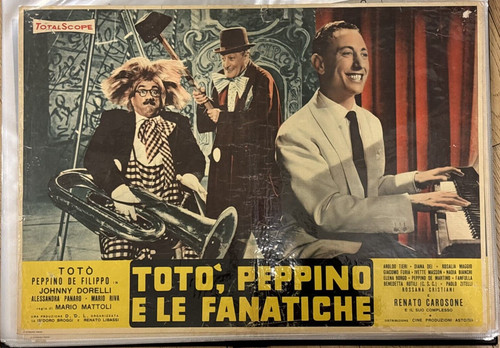 Fotobusta toto peppino e - peppino, le
