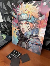 Poster In Metallo Naruto