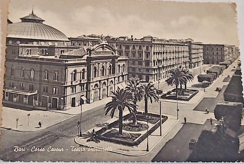 Bari antica cartolina corso - antica,