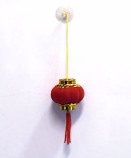 Posta Pro1 - DECORAZIONE LANTERNA ROSSA PORTAFORTUNA CLASSICA CINESE CON VENTOSA