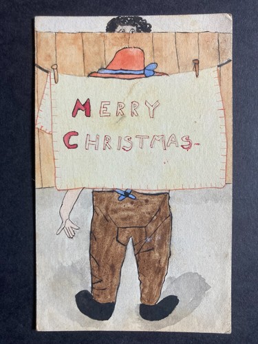 Merry christmas vintage hand - vintage,