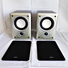 Denon SC-F102 Altoparlanti Speaker Casse 2 Vie Bass Reflex 60W Altoparlanti da Scaffale