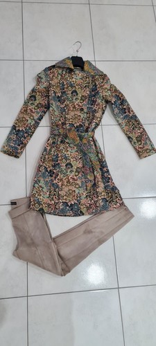 Cappotto met multicolore - cappotto,