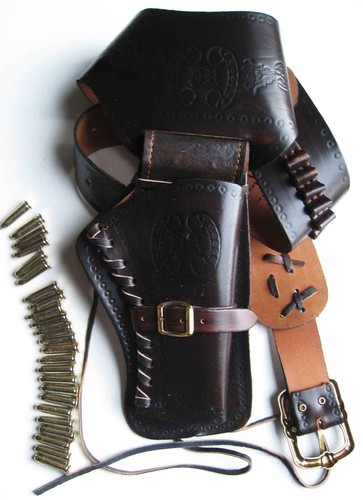 Holster western brun usa - holster,