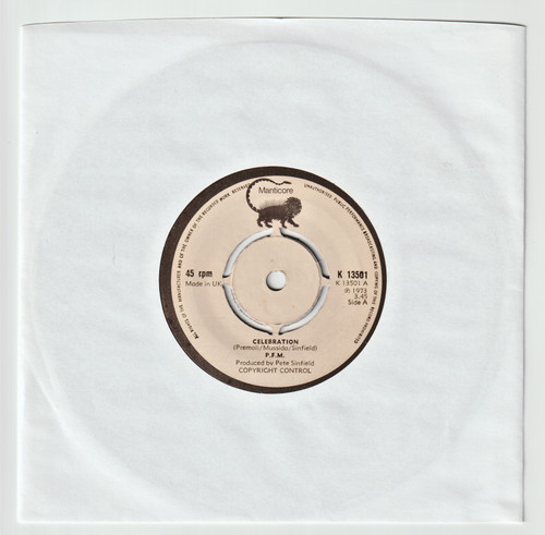 Celebration 7 vinyl - celebration, 7"