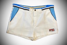 FILA BJ BORG Tennis PANTALONCINO SPORTIVO UOMO MAN SHORT VINTAGE 70’s “Rare”