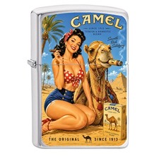 Accendino camel zippo - camel, anime