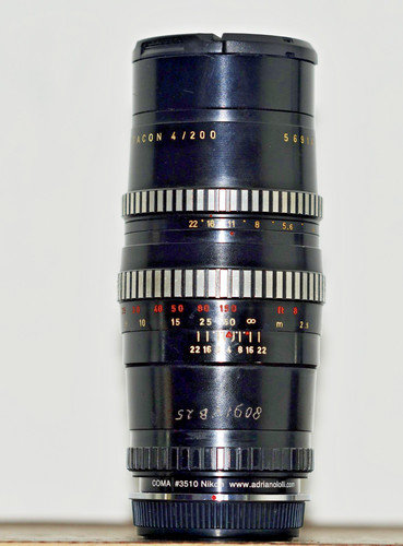 Pentacon 200mm attacco - 200mm,