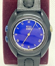 vecchio OROLOGIO JUNGHANS MEGA STAR radio orologio vintage anni 80 90 - funzionante, buone condizioni!