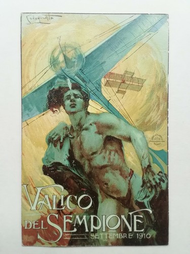 Cartolina valico del sempione - valico,
