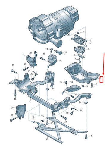 4g0399115s mount gearbox - 4g0399115s,